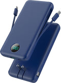 Portable Charger 13800mAh Slim USB C Power Bank by GKUTW