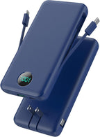 Portable Charger 13800mAh Slim USB C Power Bank by GKUTW