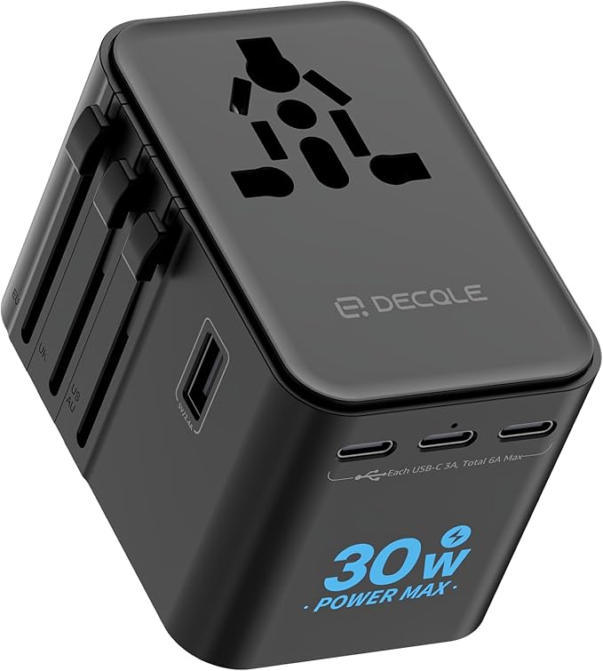 Universal Travel Adapter, International Travel Plug Adapter by Unknown