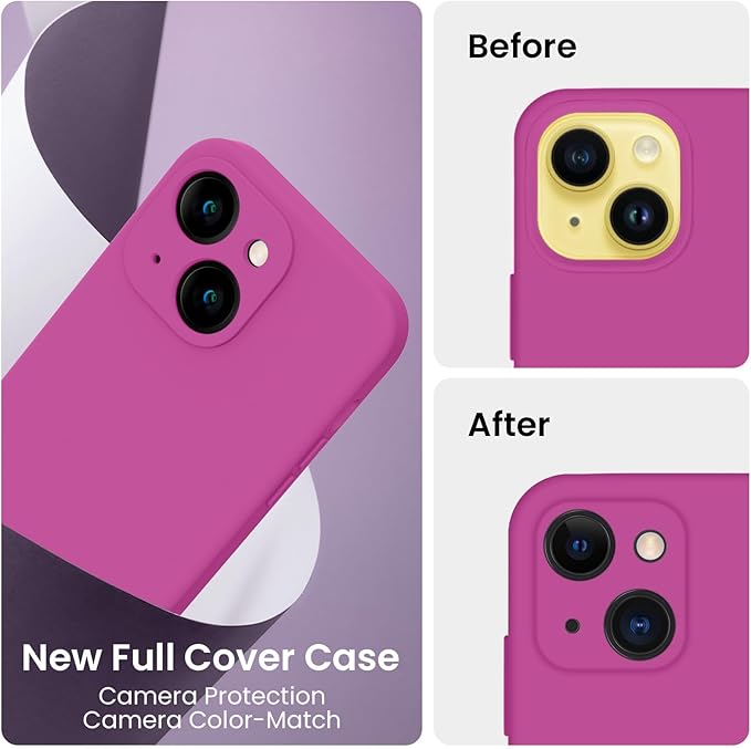 FireNova Designed for iPhone 14 Case, Silicone Upgraded Phone Case with - Image 3