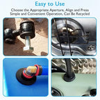 6 Pcs 1-1/2" Drill Hole, 1-1/8" ID Silicone Rubber Grommets - Image 5