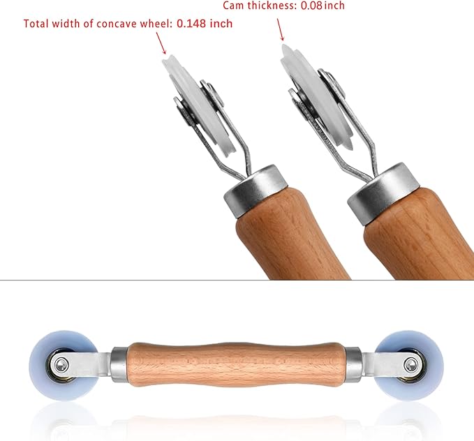 BAYTORY 3Pcs Screen Tool, Window Screen Spline Roller Tool - Image 4