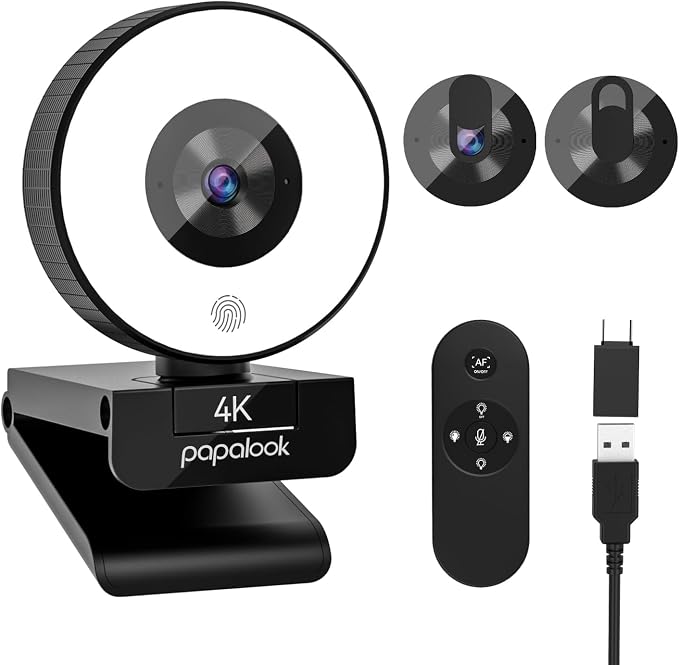 papalook 4K Autofocus Webcam by WebcamExpert