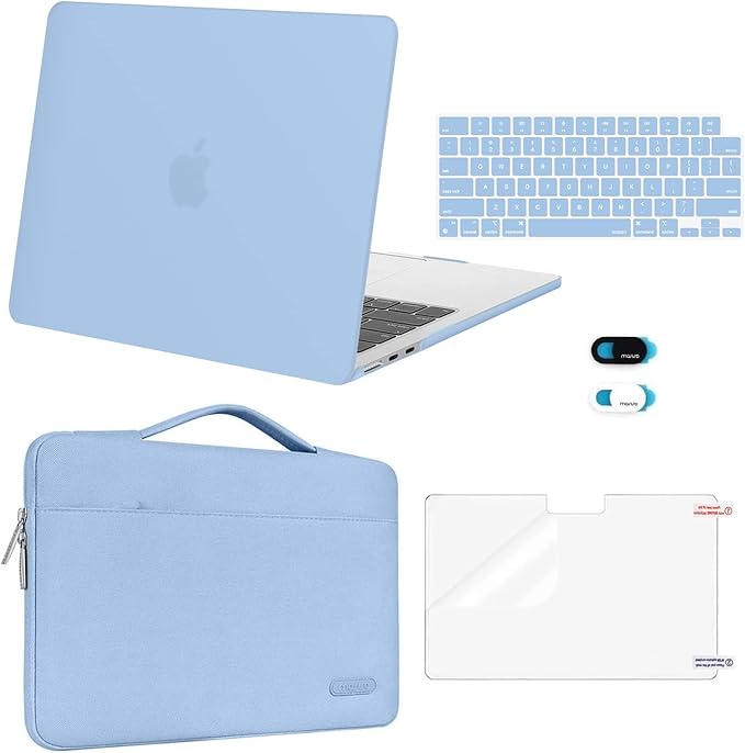 MOSISO Compatible with MacBook Air 13 inch Case 2025 2024 2023 2022 M4 A3240 M3 by MOSISO