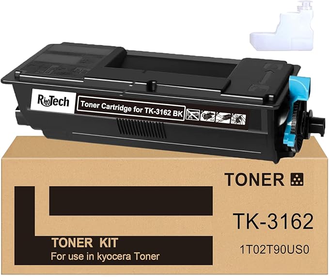 TK3162 TK-3162 Black Toner Cartridge, 1T02T90US0 Compatible by RitoTech