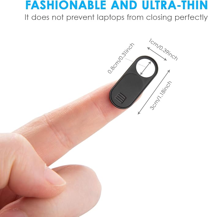 HKDGYHON Laptop Camera Cover, Privacy Security Cover, Ultra-Thin Web Cam - Image 2