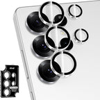 for Samsung Galaxy S25 Ultra Camera Lens Protector, Individual Metal Ring by Btscase