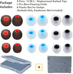 Earbuds Replacement Tips Silicone Earbud Tips Ear Gels Fit - Image 2