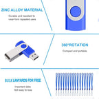 100Pack of 16GB Bulk Flash Drives EASTBULL Flash Drives Pack USB 2.0 Thumb - Image 5