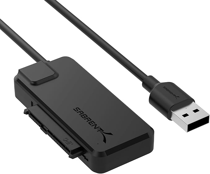 SABRENT USB 3.2 Type A to SATA/U.2 SSD Adapter Cable by SABRENT