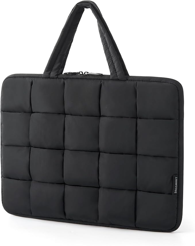 BAGSMART 15.6 Inch Laptop Case, Lightweight Puffy Laptop Sleeve by BAGSMART