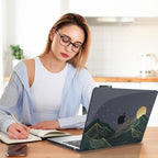 Teryeefi MacBook Air M2 Case 2022 Release A2681 Model, Glossy Plastic Hard - Image 3