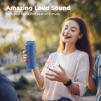 RIENOK Portable Bluetooth Speaker 30W Dual Pairing True Wireless Stereo HD - Image 8
