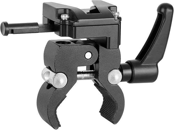 Crab Clamp with Universal V-Lock Mount Quick Release Adapter - Image 3