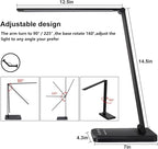 White crown LED Desk Lamp Dimmable Table Lamp Reading Lamp - Image 5