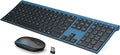 Wireless Keyboard and Mouse, Vssoplor 2.4GHz Rechargeable Quiet Full-Size by VssoPlorWirelesskeyboardMouse