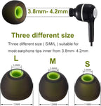Earbud Tips Soft Silicone Earbuds Replacement Tips Fit - Image 7