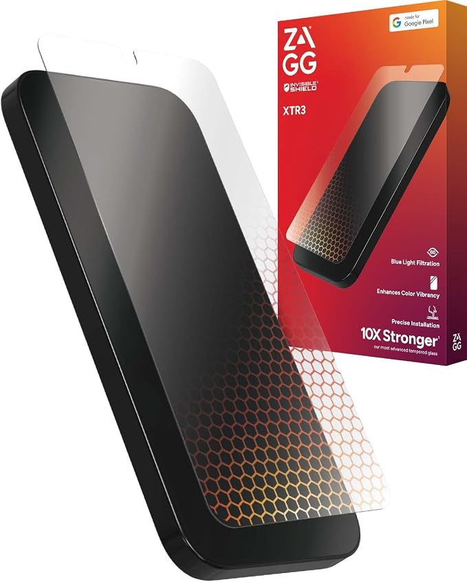 ZAGG Glass XTR3 Google Pixel 9 / Pixel 9 Pro Screen Protector by ZAGG