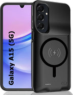 Battery Case for Galaxy A15, Enhanced 10000mAh Portable Protective Wireless by YINGYKJ