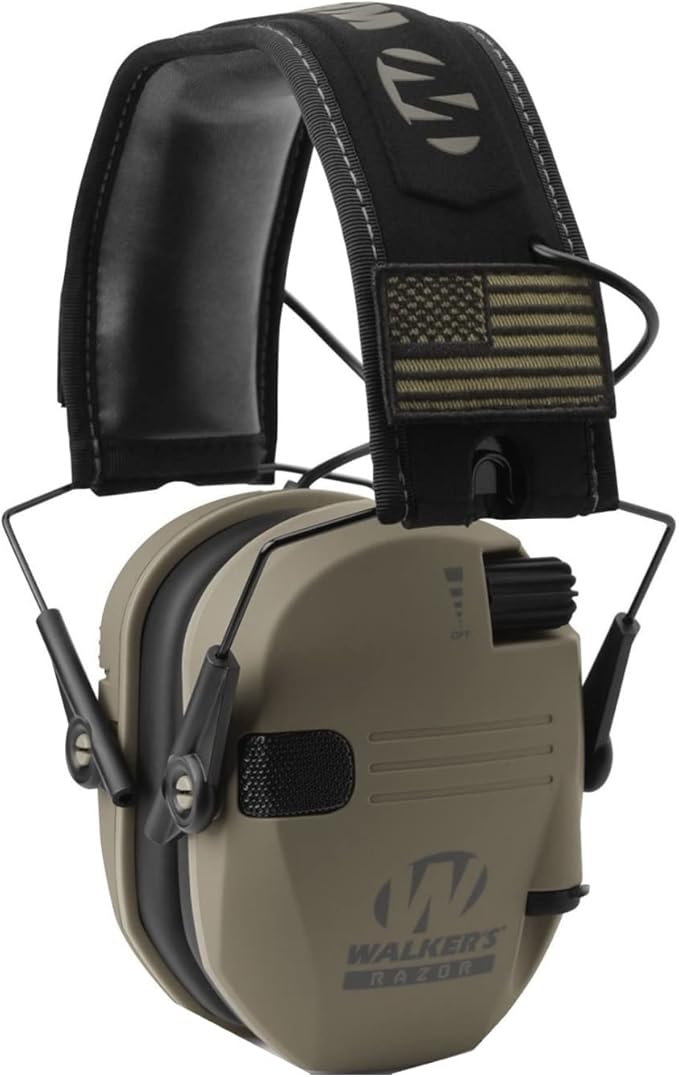 Walker's Razor Slim Ultra Low Profile Compact Design Adjustable Range Shooting by Walkers