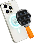 Magnetic Suction Cup Phone Mount, Ultra-Comfort Silicone Suction Grip Holder by ConvenientEfficientSimple