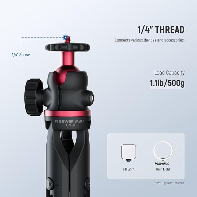 NEEWER Entry Level Version Mini Tripod - Image 4