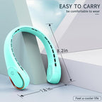 Portable Neck Fan, Neck Fans for Women, 4000 mAh Rechargeable Personal Fan - Image 6