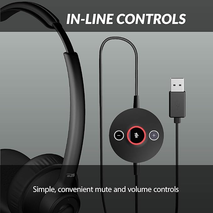 Cyber Acoustics USB-C Headset - Image 6