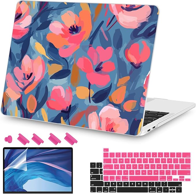 Teryeefi Compatible with M2 M1 MacBook Pro 13 Inch Case A2338 A2289 A2251 A2159 by Teryeefi
