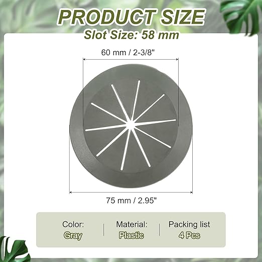 PATIKIL Desk Grommet 2-3/8" - Image 2