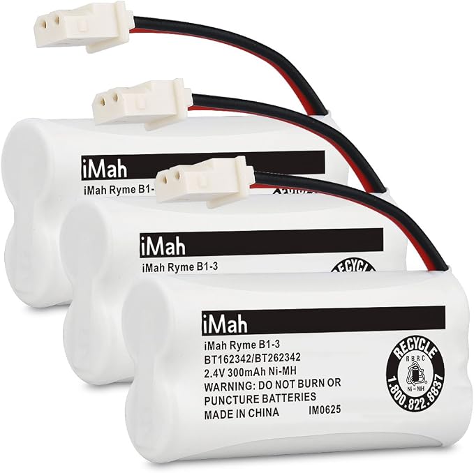 iMah BT162342/BT262342 Cordless Phone Batteries Compatible by iMah