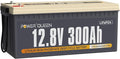 Power Queen 12V 300Ah Deep Cycle Battery, LiFePO4 Lithium Battery, Max.3840Wh by PowerQueen
