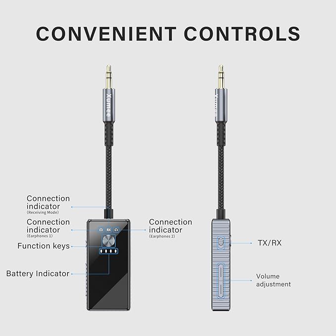 Xumee Airplane Bluetooth 5.2 Transmitter - Image 6