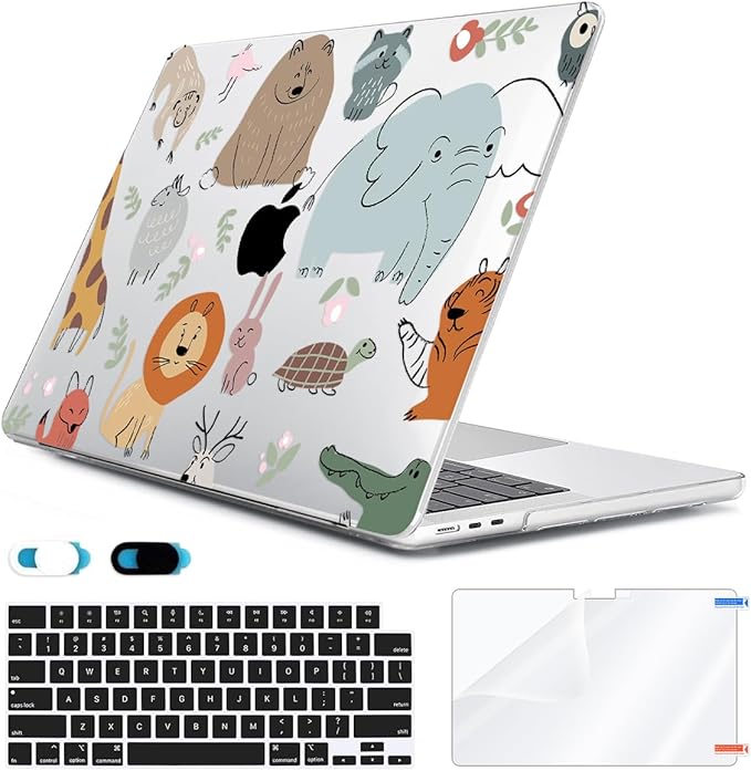 Compatible with 2025 2024-2022 MacBook Air 13 inch Case M4 A3240 M3 A3113 M2 by HOHAIYOO