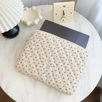 Puffy Laptop Sleeve 13-15.6 Inch Cute Quilted Laptop Protective Case Padded - Image 4
