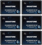 Gigastone 1TB NAS SSD Drive 24/7 Durable TLC High Endurance RAID Data Storage by Gigastone