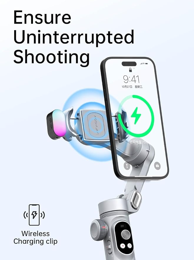 iPhone Gimbal, 3-Axis Gimbal Stabilizer - Image 5