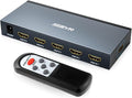 HDMI Switch SGEYR 5x1 HDMI Switcher 5 in 1 Out Multiple HDMI HUB 5 Port Box by SGEYR