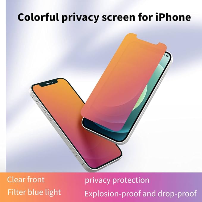 for iphone 13 / iPhone 14 Privacy Screen Protector -Flexible film - Image 3
