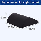 Foot Rest for Under Desk at Work Ergonomic Under Desk Footrest，Support Foot - Image 3