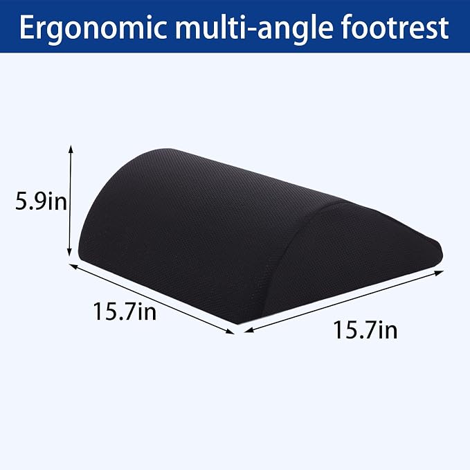 Foot Rest for Under Desk at Work Ergonomic Under Desk Footrest，Support Foot - Image 3