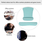 MOSISO Wrist Rest Support for Mouse Pad & Keyboard Set, Ergonomic Mousepad - Image 6