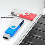 2 Pack 32GB USB Flash Drive USB 2.0 Thumb Drives Jump Drive Fold Storage Memory - Image 4