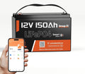 12V 150Ah LiFePO4 Lithium Battery – BCI Group 31 Deep Cycle Battery by HumsiENK