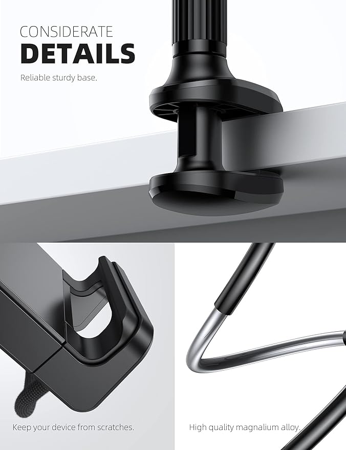 Lamicall Gooseneck Tablet Mount Holder - Image 6