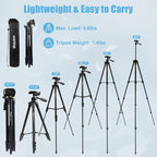 Endurax 60'' Camera Tripod Camera Stand - Image 6