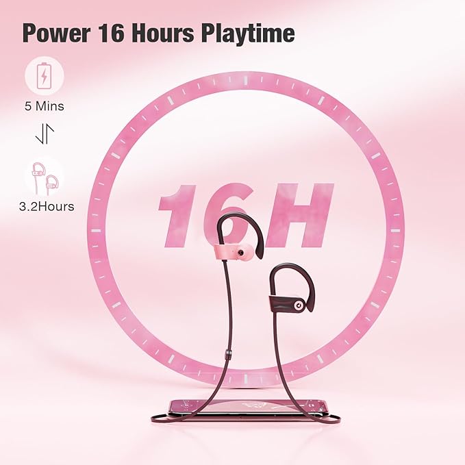 Boean Bluetooth Headphones, Wireless Earbuds - Image 4