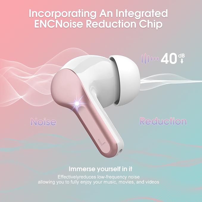 Wireless Earbuds, IP7 Waterproof in Ear Earphones, LED Display Ear Buds - Image 3