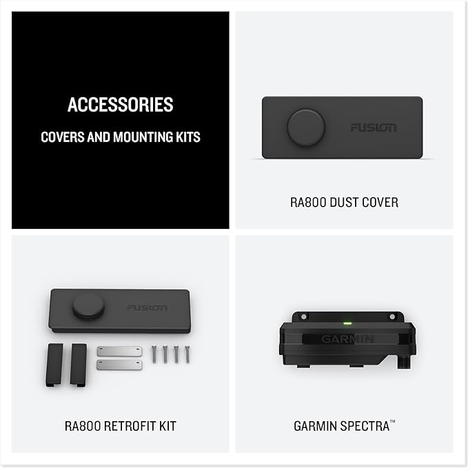 Garmin® Fusion Apollo™ MS-RA800 Marine Stereo, Premium Touchscreen Stereo - Image 6