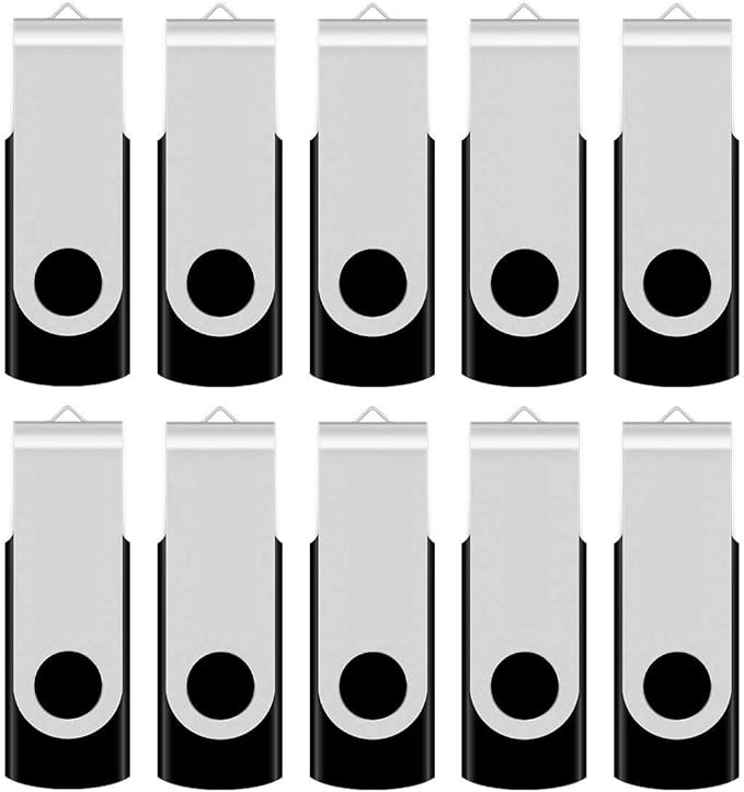 Aiibe 2GB Flash Drive 50 Pack 2GB USB Flash Drives Thumb Drive Bulk USB Drives by Aiibe